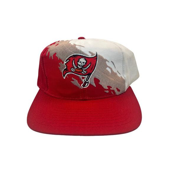 Vintage 90s Snap Tampa Bay Buccaneers Splash Snapback Logo 7 Adjustable Rare